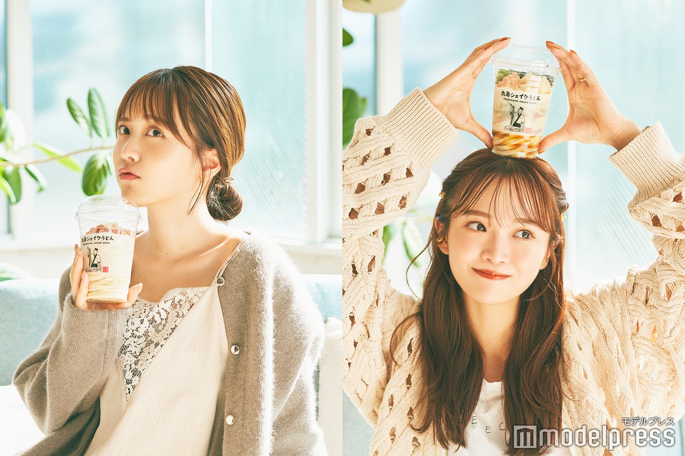 (左から)新田さちか、田久保夏鈴(C)モデルプレス