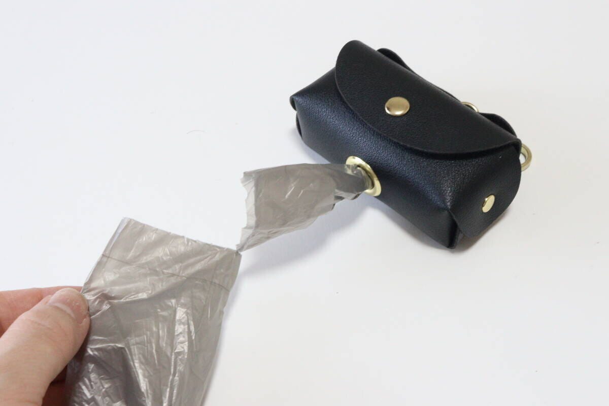 マナー袋ホルダー　使用例