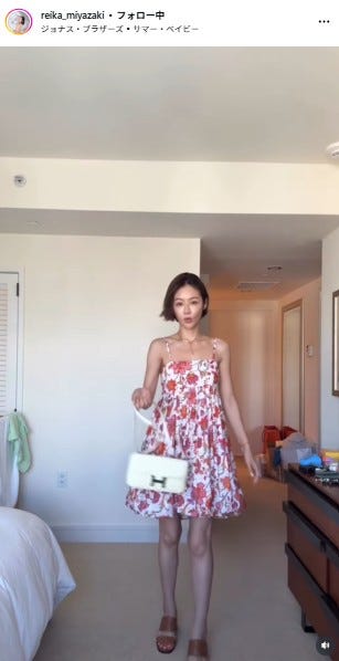 宮崎麗果Instagramより