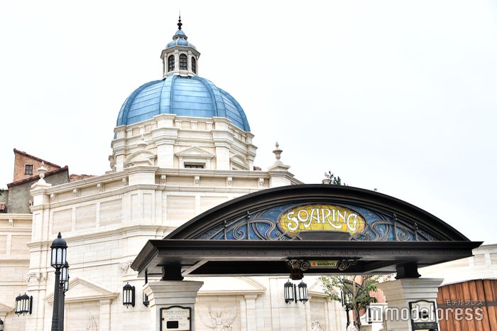 「ソアリン：ファンタスティック・フライト」外観（C）ビューティーガール（C）Disney