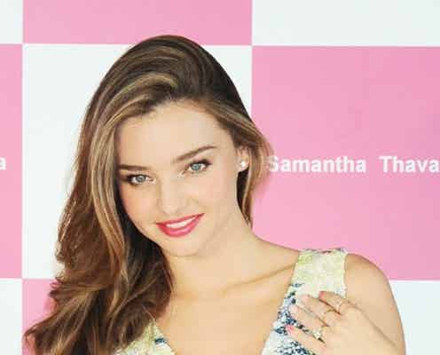 来日中のミランダ・カー、夫オーランド・ブルームへのお土産は…