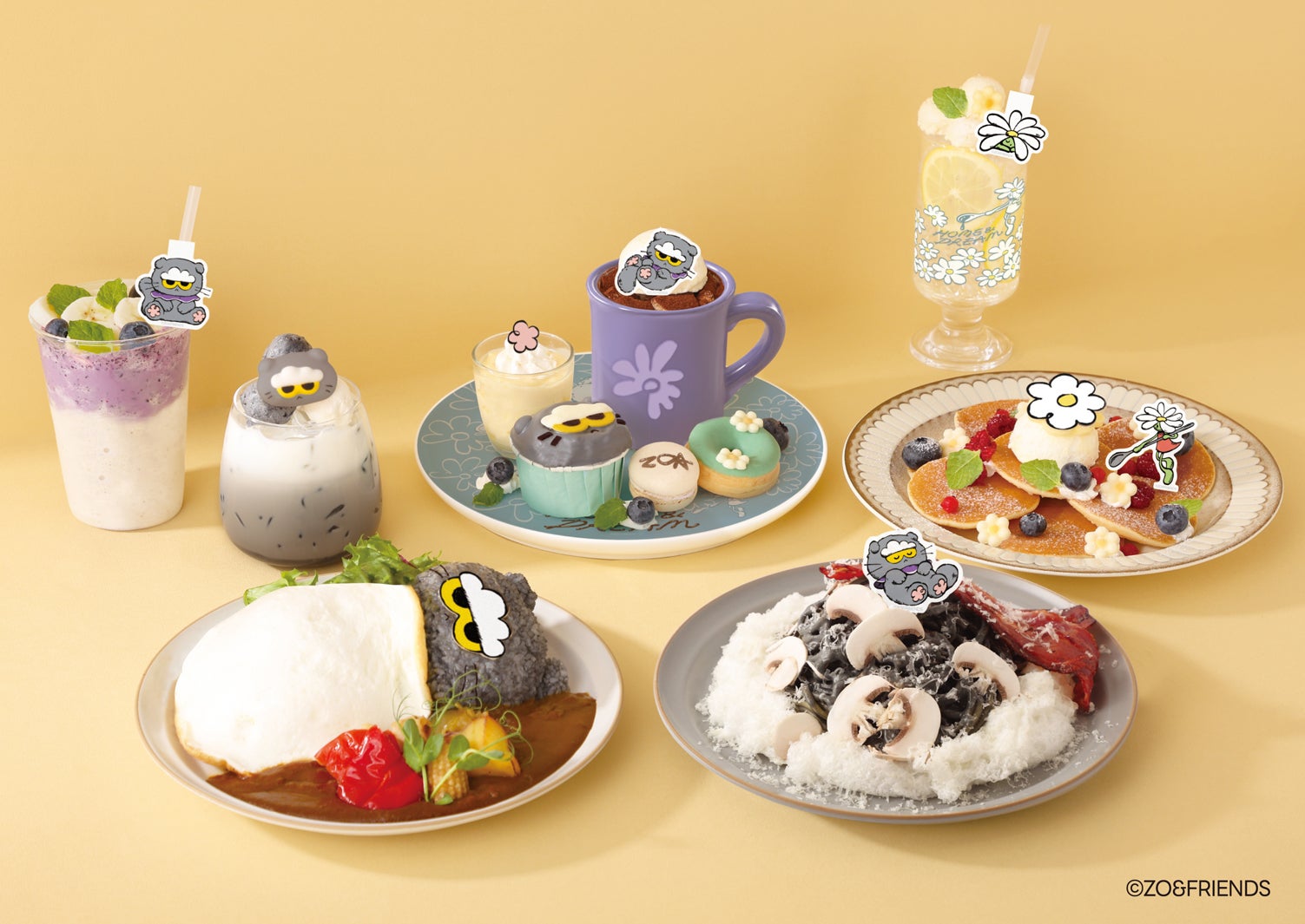 「ZO＆FRIENDS CAFE HOME＆DREAM」（C）ZO&FRIENDS