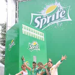 爽快なスプラッシュが夏の暑さを吹き飛ばす。