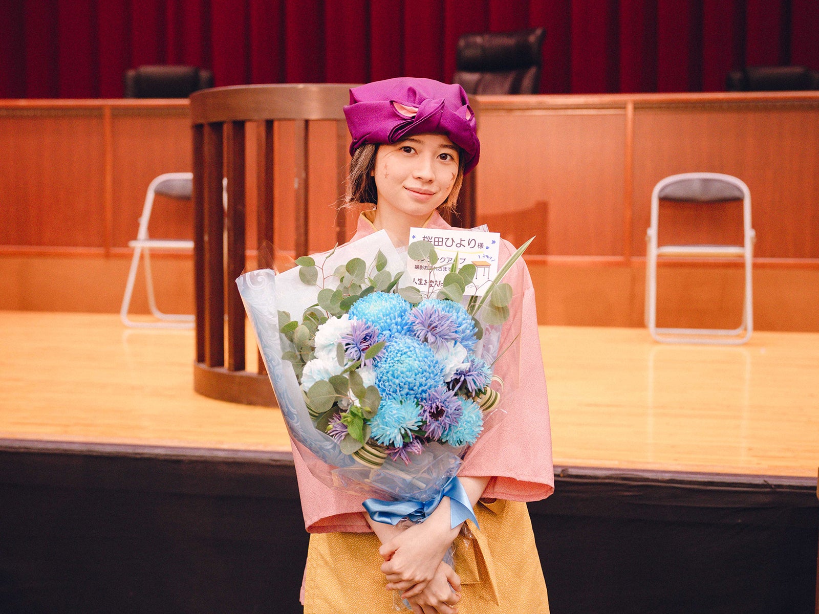 桜田ひより（C）2026映画「人生を変えたコント」製作委員会