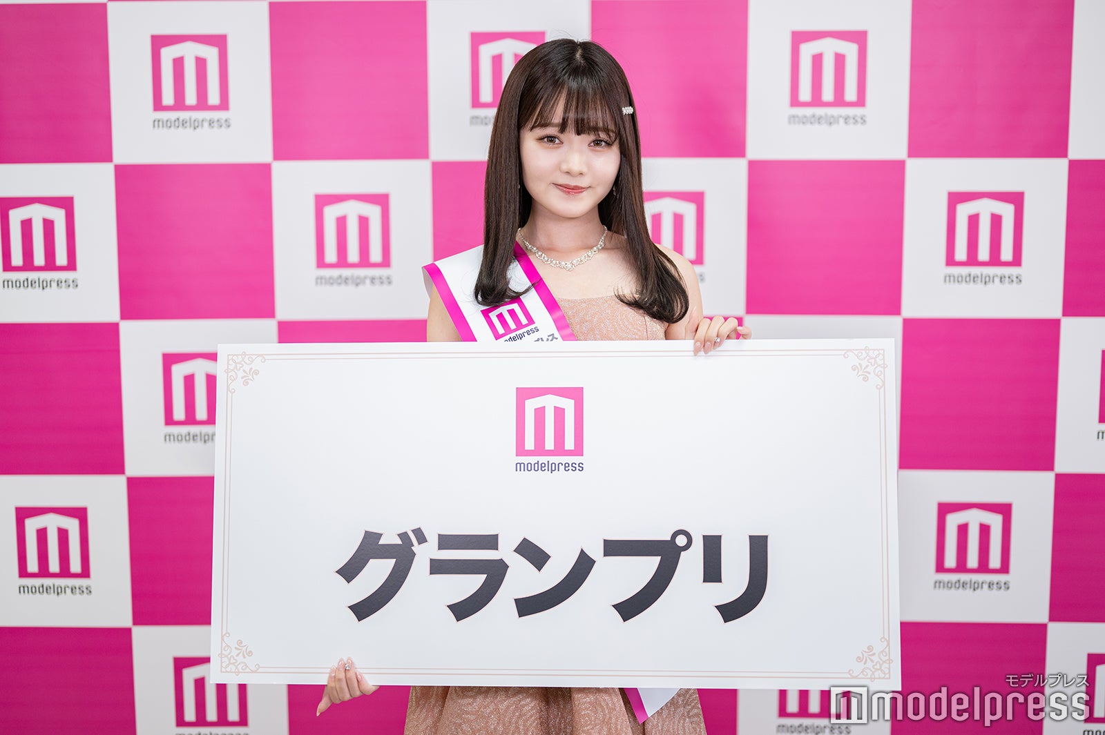 「ミスモデルプレス グランプリFINAL SHEINモデルオーディション」グランプリ・有栖花恋さん（C）モデルプレス