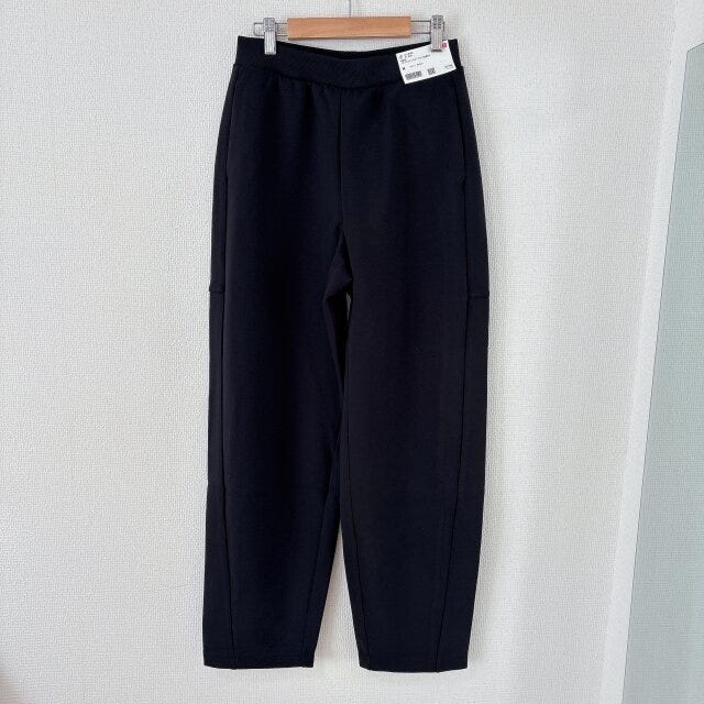 ユニクロ ドライスウェットカーブパンツ BLACK ユニクロ ドライスウェットカーブパンツ BLACK