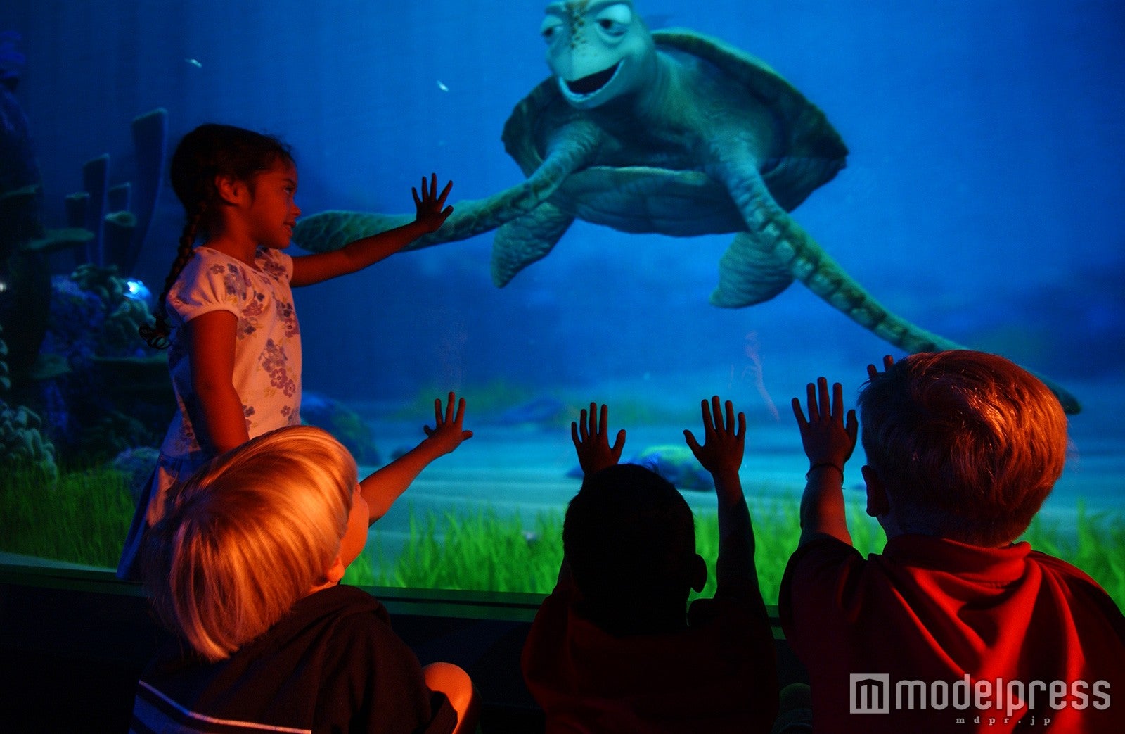 タートル・トーク・ウィズ・クラッシュ（C）Disney／Pixar