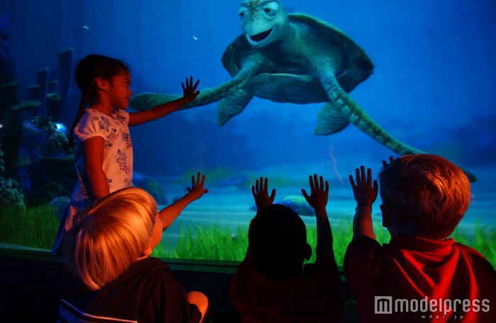 タートル・トーク・ウィズ・クラッシュ(C)Disney/Pixar