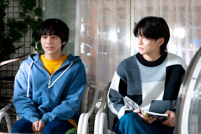 山下幸輝、高橋文哉「君の花になる」第5話より(C)TBS