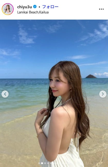 河西智美Instagramより