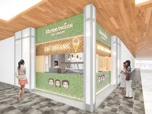 Three Twins Ice Cream NEWoMan新宿店／画像提供：マッシュホールディングス