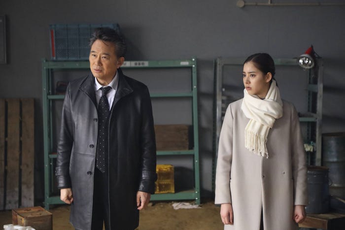 船越英一郎・新木優子/「トレース~科捜研の男~」第10話より(C)フジテレビ