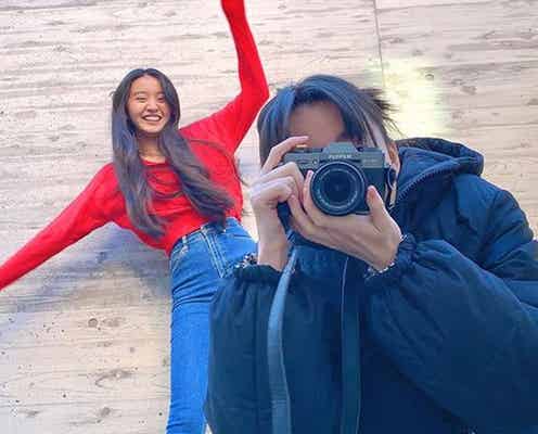 Cocomi&Koki,、仲良し姉妹撮影ショットに反響「最高の笑顔」
