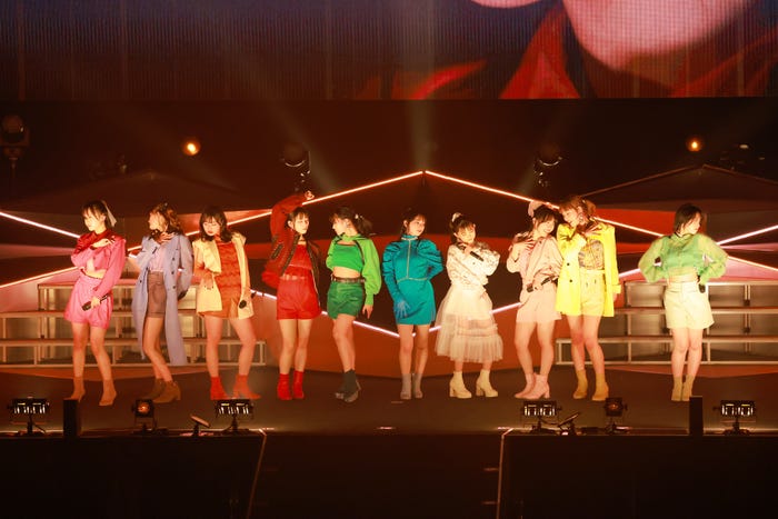 「アンジュルム コンサートツアー 2023秋 11人のアンジュルム 〜 BEST ELEVEN 〜」より(提供写真)