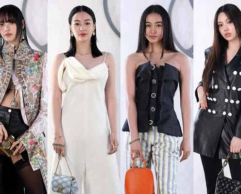 広瀬すず・Koki,・BLACKPINKリサ・NewJeansヘインら「ルイ・ヴィトン」2024秋冬ウィメンズ・ファッションショー豪華来場