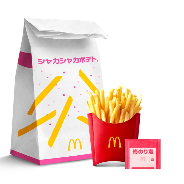 シャカシャカポテト 梅のり塩味/提供画像