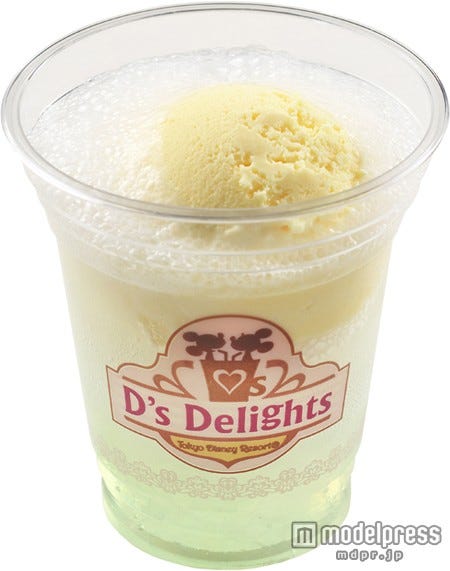 スパークリングデザートドリンク(ミルク&シトラス)/東京ディズニーランド/(C)Disney