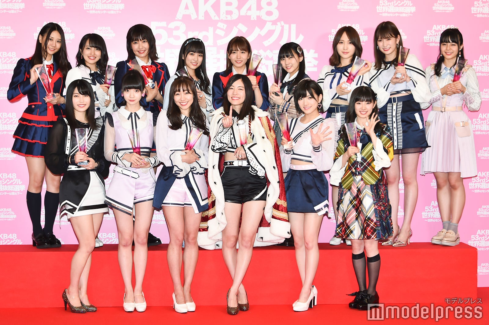 スピーチ全文 第10回akb48世界選抜総選挙1位 16位 選抜メンバー モデルプレス