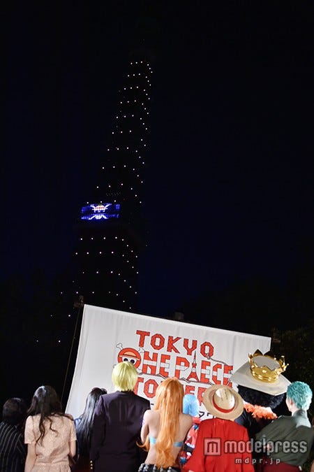 東京タワー×ワンピースで史上初の試み