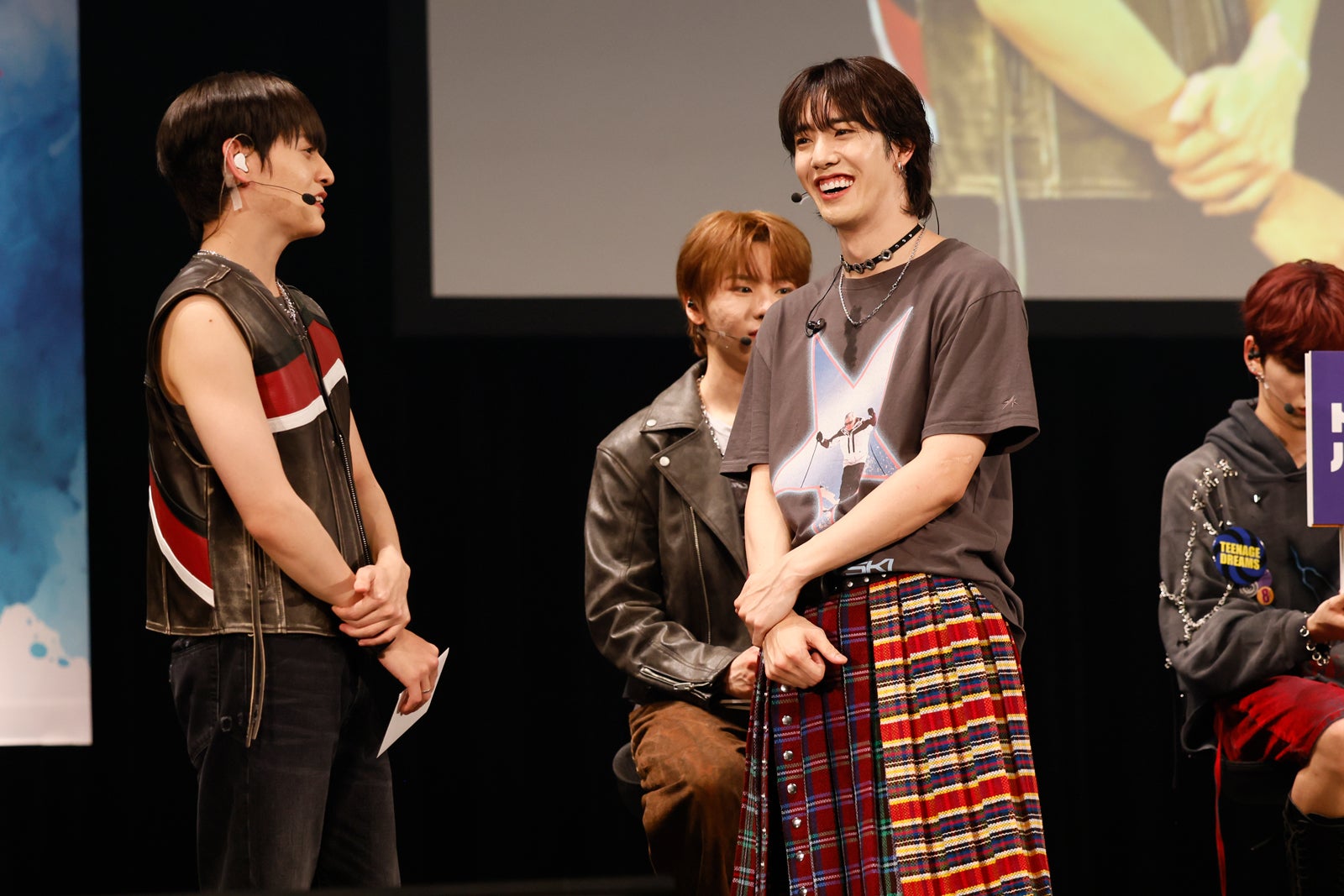 ソンユン、カズタ／2部の様子（C）AbemaTV, Inc. （C）n.CH Entertainment Inc.