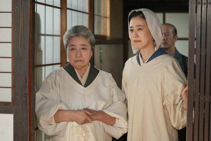 三林京子、西村亜矢子、湯浅崇「ブギウギ」第22話(C)NHK