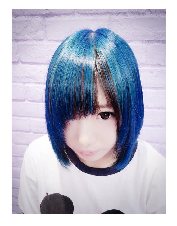 椎名ひかり ド派手 青髪 にイメージチェンジ 可愛い と絶賛の声 モデルプレス 椎名ひかり ド派手 青髪 にイメージチェンジ 可愛い と絶賛の声 モデルプレス