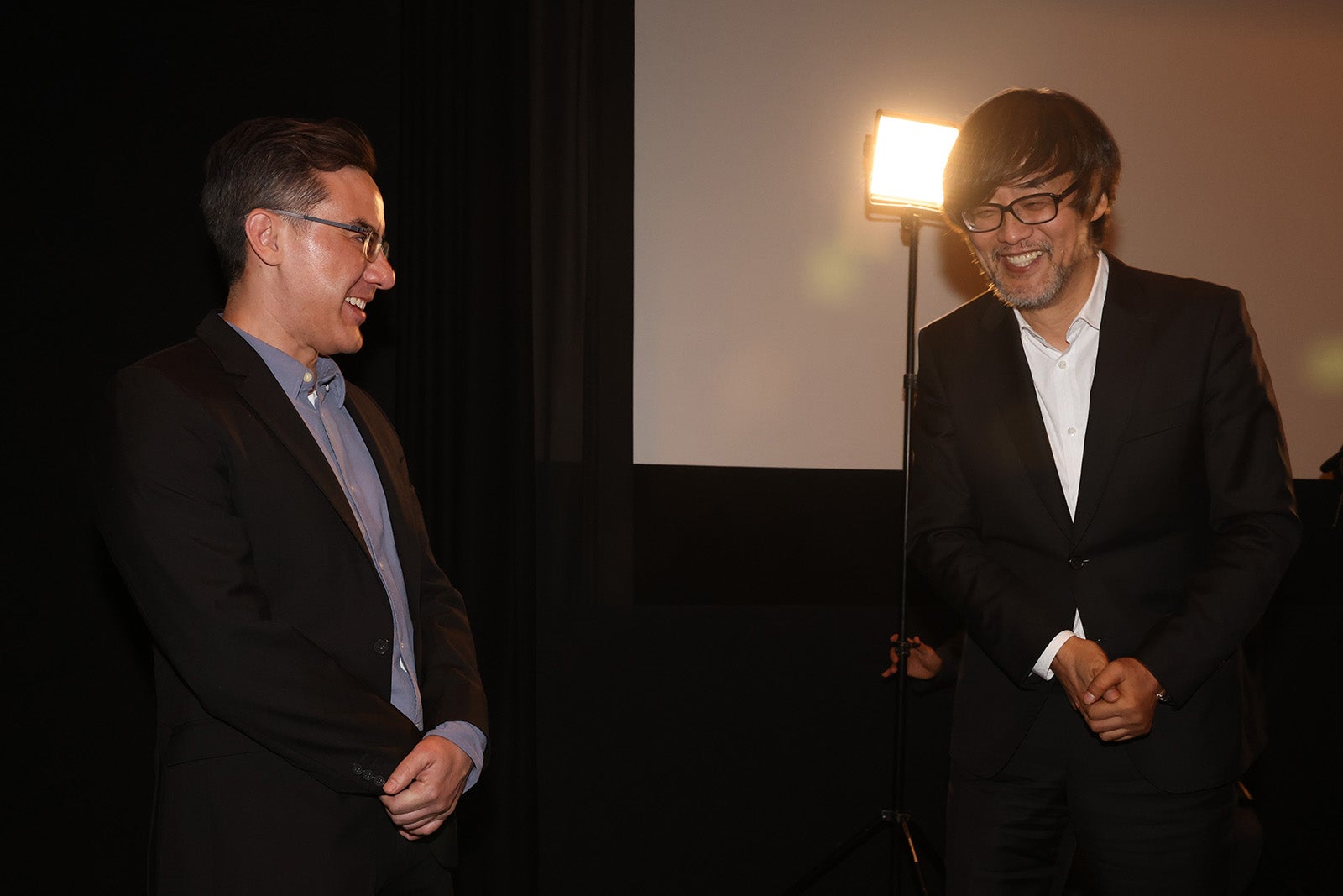 マイケル・ドハティ監督、山崎貴監督（提供写真）