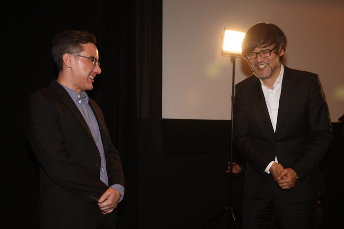 マイケル・ドハティ監督、山崎貴監督(提供写真)