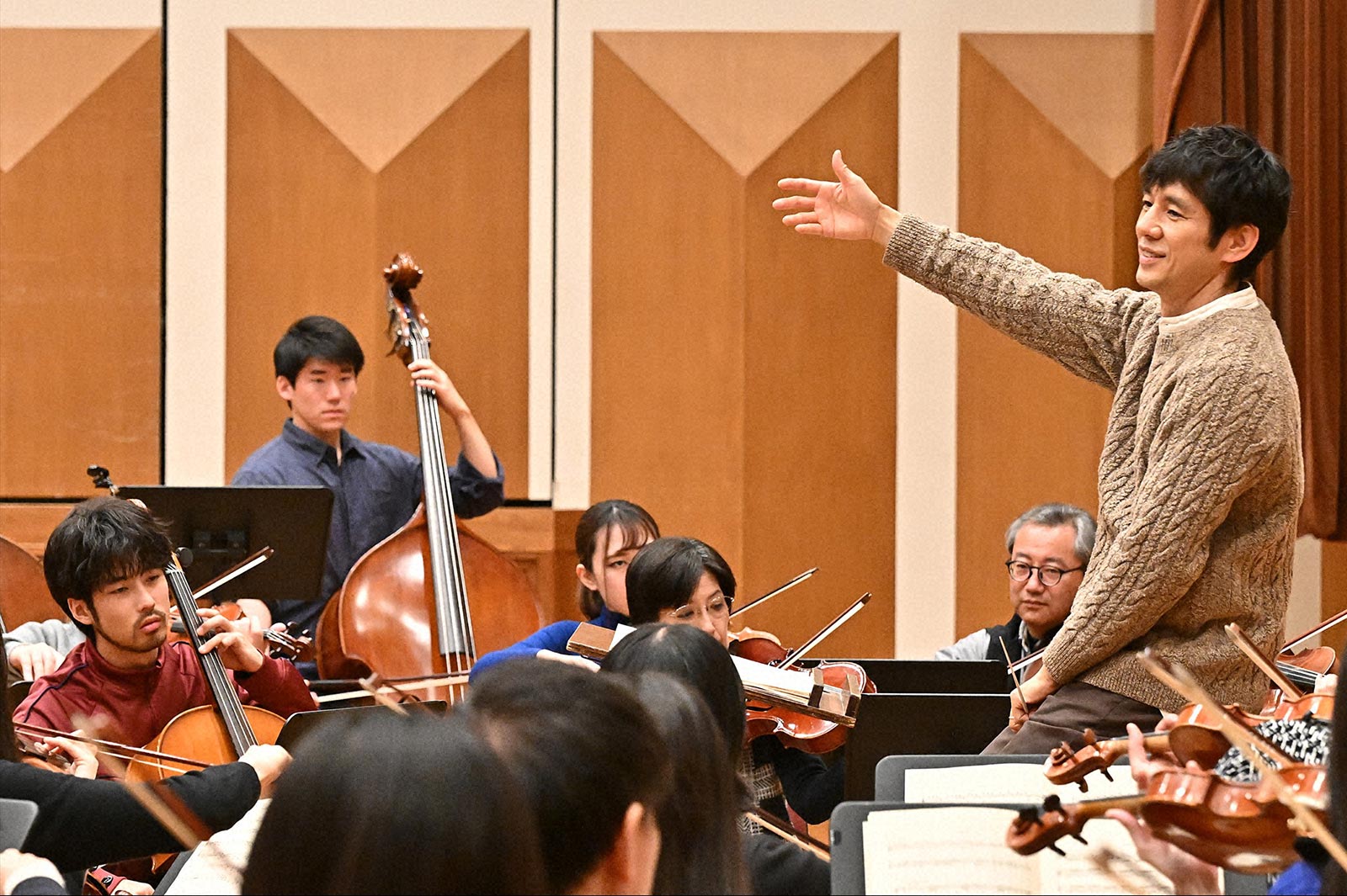 西島秀俊ら「さよならマエストロ～父と私のアパッシオナート～」第3話より（C）TBS