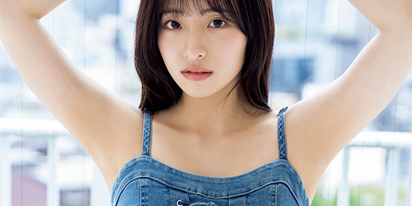 AKB48平田侑希、色白素肌魅せ「アップトゥボーイ」初ソロ