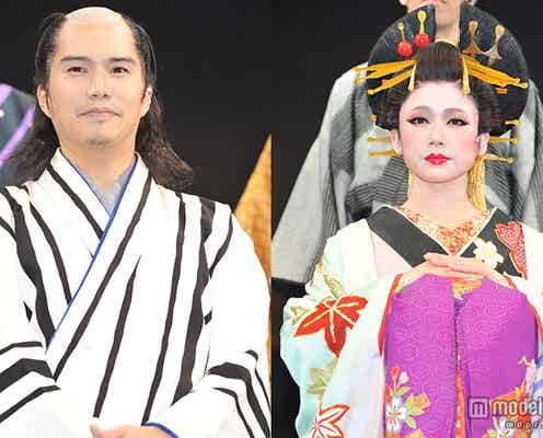 “侍”市原隼人に「男気を感じる」共演者絶賛 ソニン花魁姿で艶めく色気で魅了