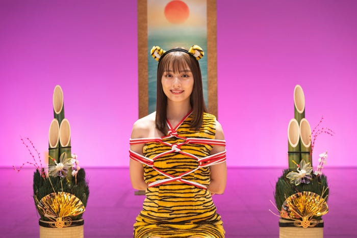 内田理央/「来世ではちゃんとします」お正月初夢 SPより(C)「来世ではちゃんとします お正月初夢 SP」製作委員会