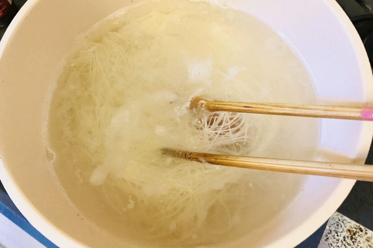 梅干しそうめん