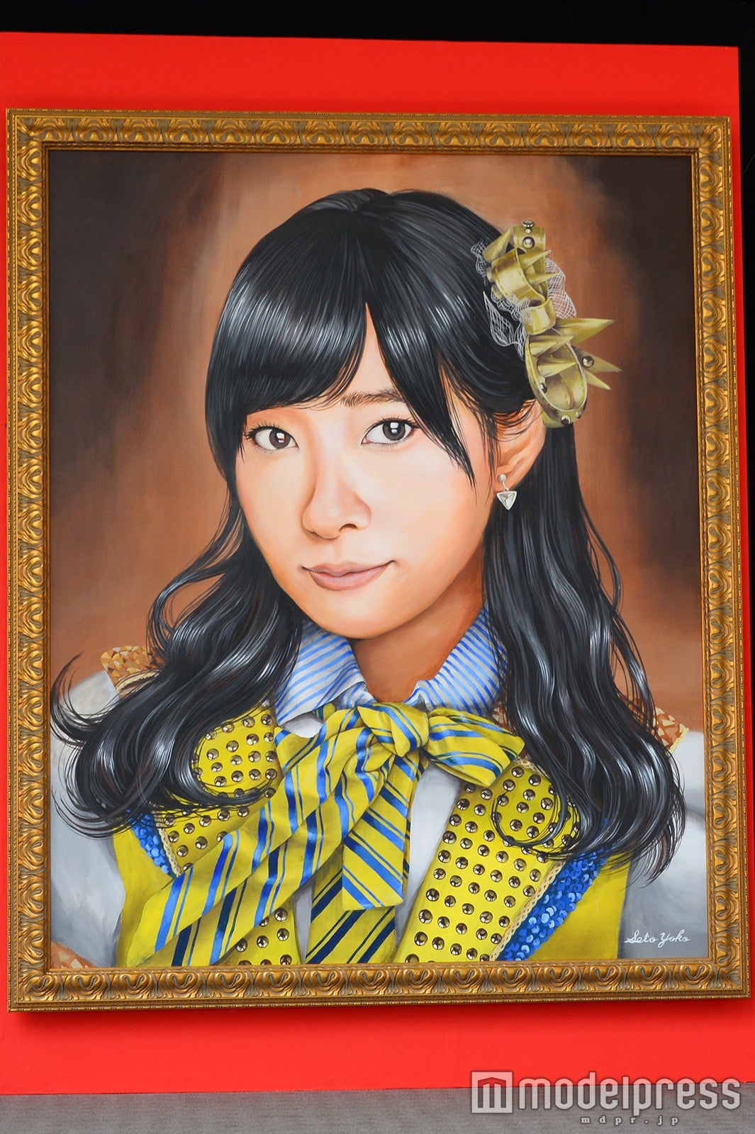 指原莉乃の肖像画（C）モデルプレス