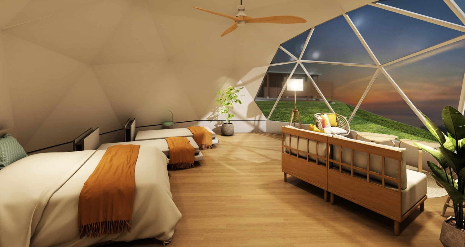 長崎に新グランピング「Flat Glamping Nagasaki」2023年12月開業 ”施設全体ユニバーサルデザイン”設計