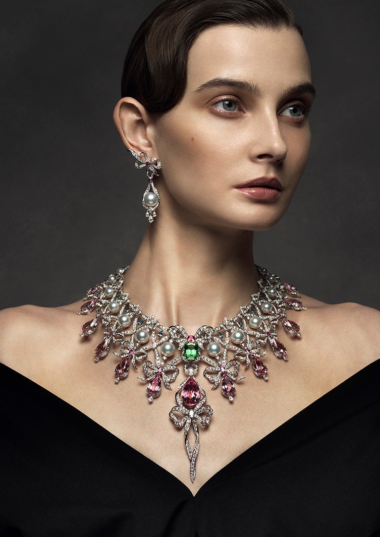 ミキモト「The Bows」ジュエリー（提供写真）