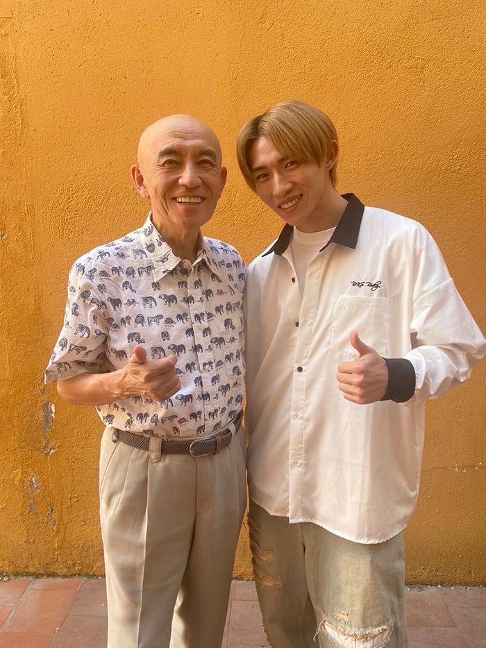 武宮正樹(九段)さん、平野莉玖(提供写真)