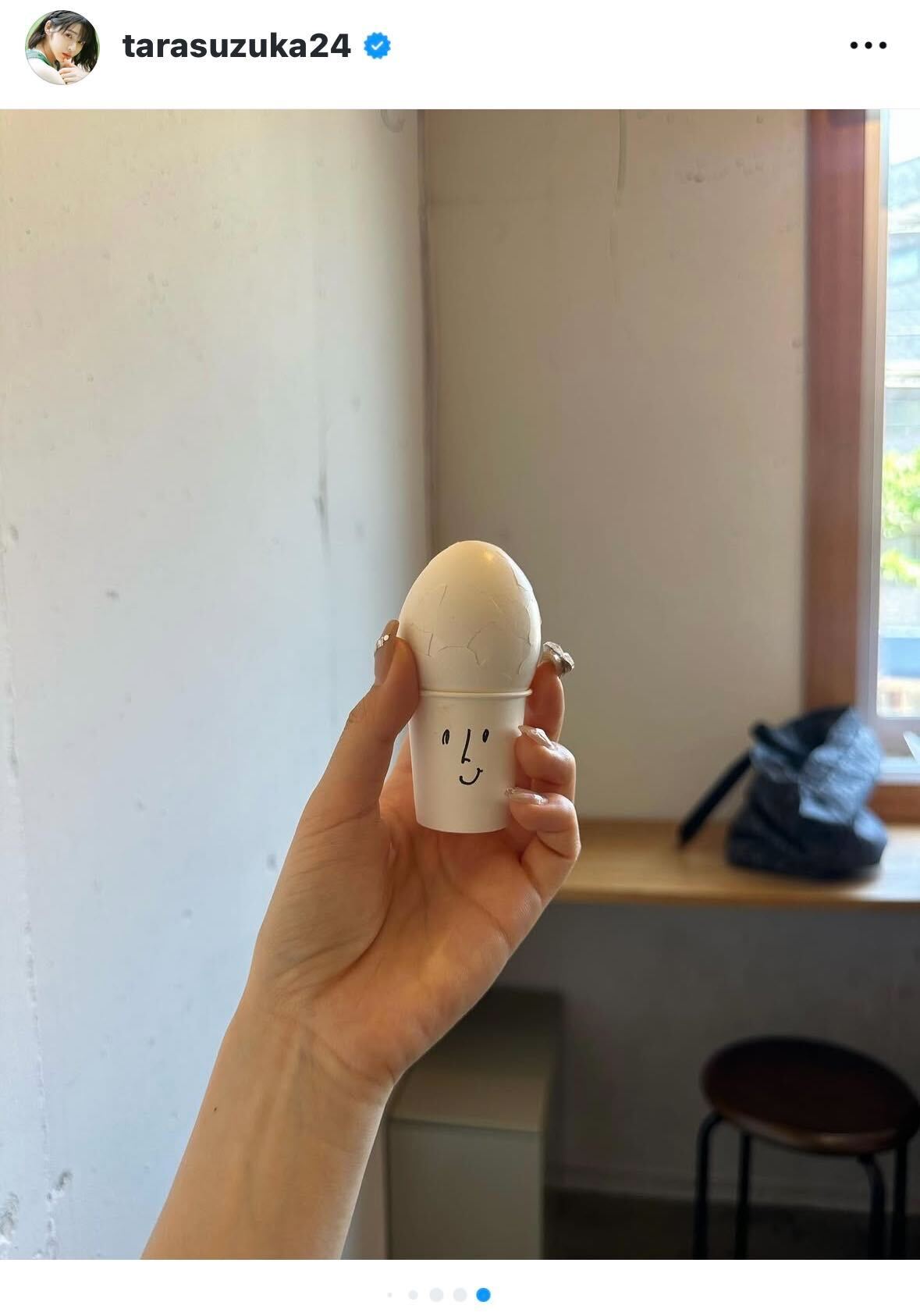 鎮西寿々歌Instagramより