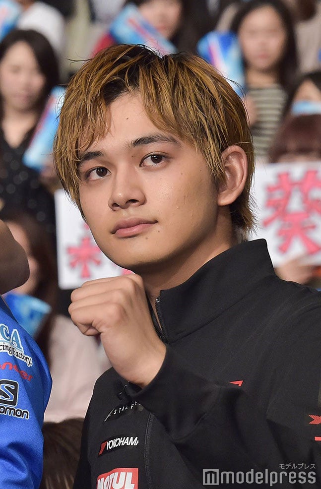 北村匠海（金髪）／映画「OVER DRIVE」女性限定試写会より：2018年5月撮影 （C）モデルプレス