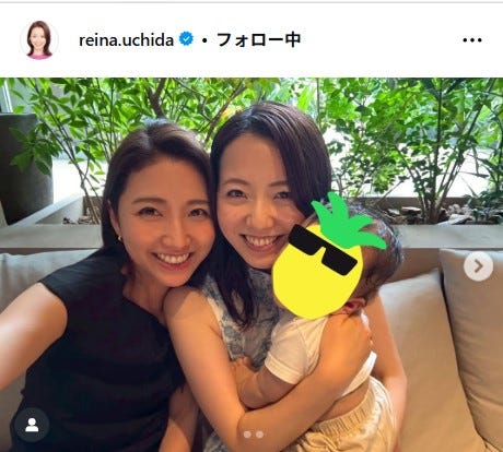 内田嶺衣奈アナInstagramより
