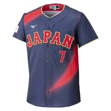 WBC日本代表のレプリカユニホーム 予約販売開始 大谷翔平16、佐藤輝明7など15選手