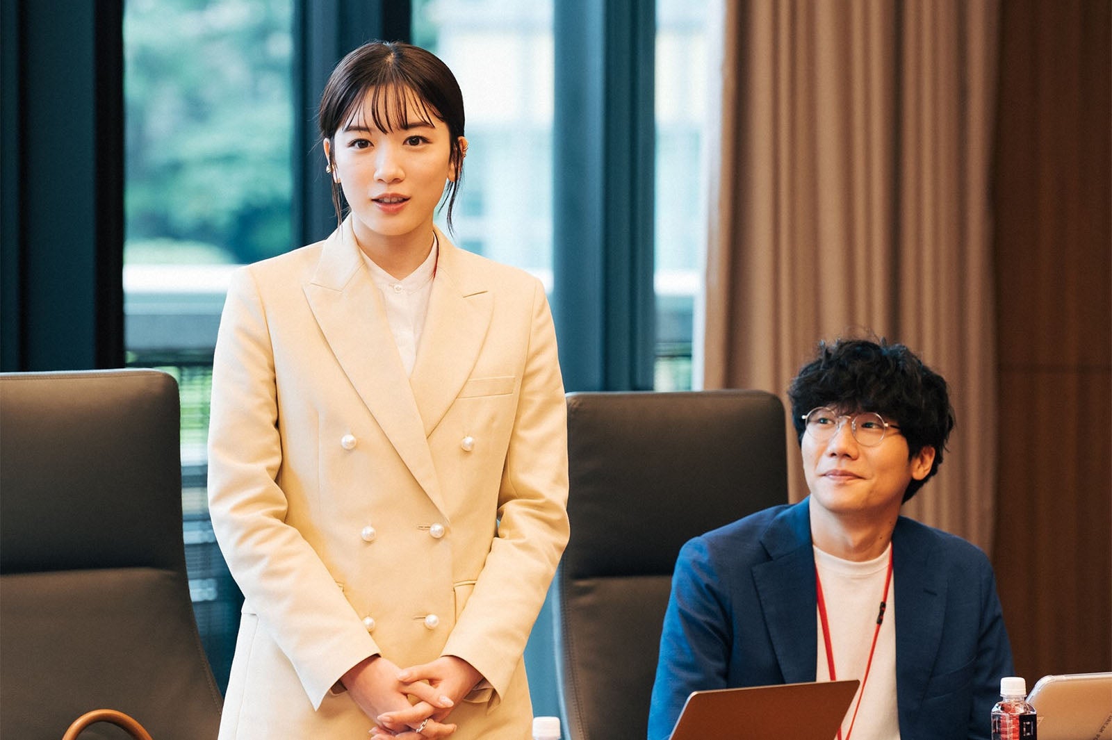 永野芽郁、前原滉／「ユニコーンに乗って」最終話より（C）TBS