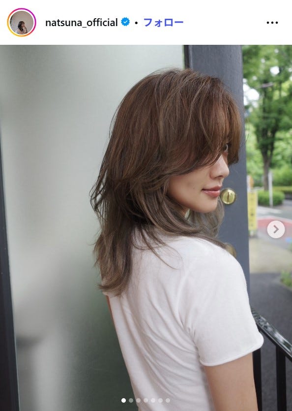 夏菜 Instagramより