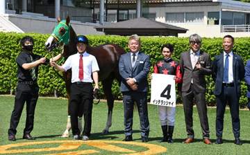 ホリエモンこと堀江貴文氏のイッテラッシャイが8馬身差の圧勝で2勝目 藤田晋氏の所有馬を撃破し「ドバイはリベンジしたい！」