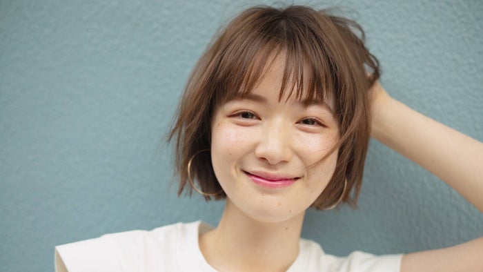 前髪ありの色んなヘアスタイル集めました あなたの好みは モデルプレス