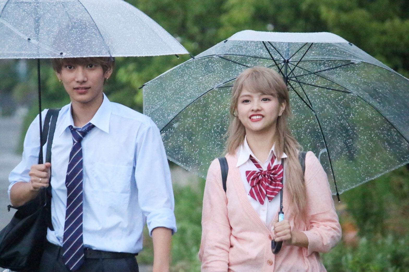 なちょす＆那須泰斗／メイキングカット（提供写真）