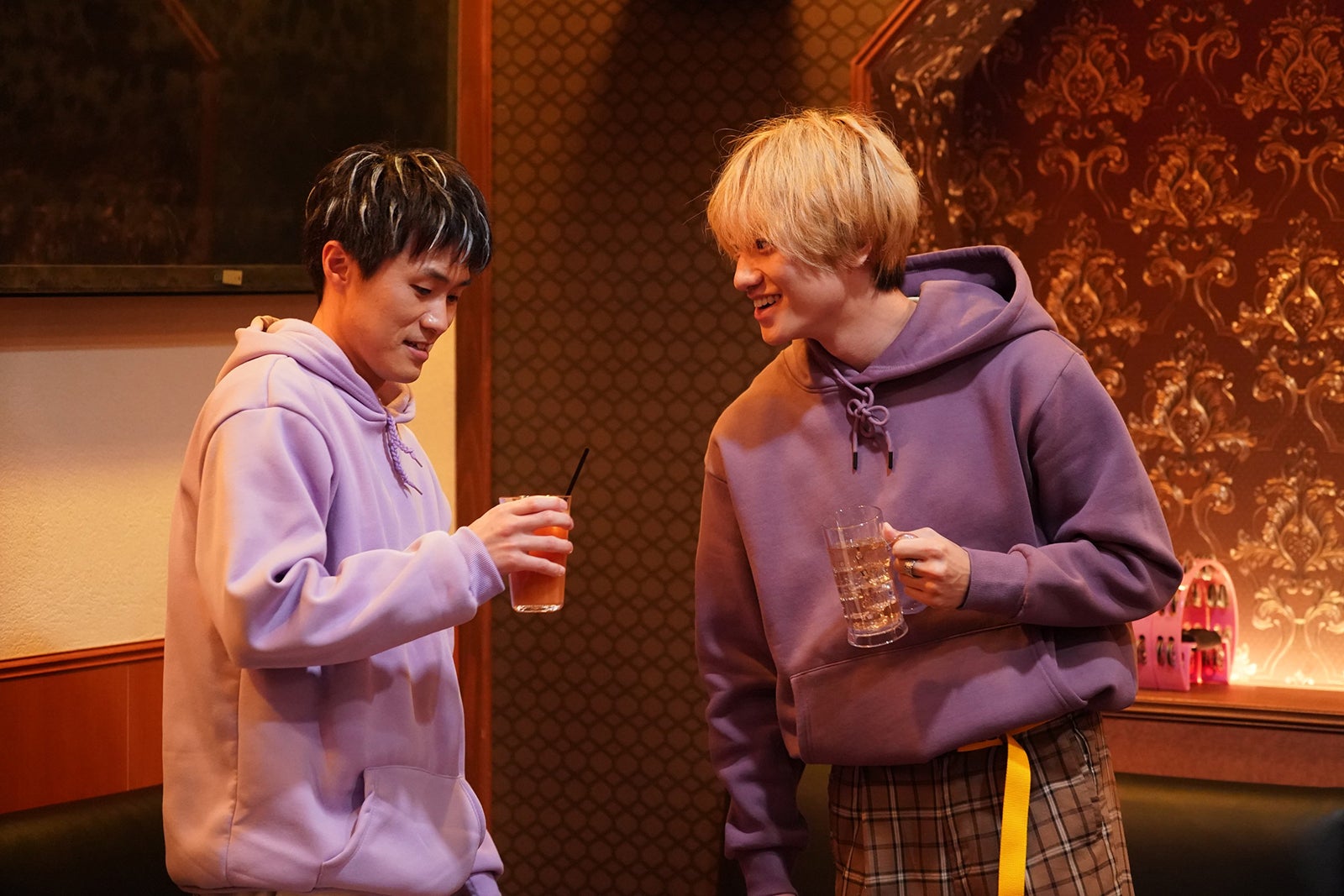 細川岳、藤原季節「イップス」第2話より（C）フジテレビ