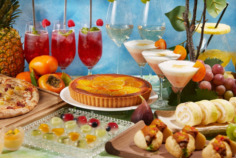 JWマリオット・ホテル奈良×堀内果実園コラボレーション フルーツフルアフタヌーンブッフェ （提供画像）