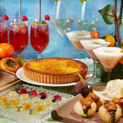 JWマリオット・ホテル奈良×堀内果実園コラボレーション フルーツフルアフタヌーンブッフェ (提供画像)