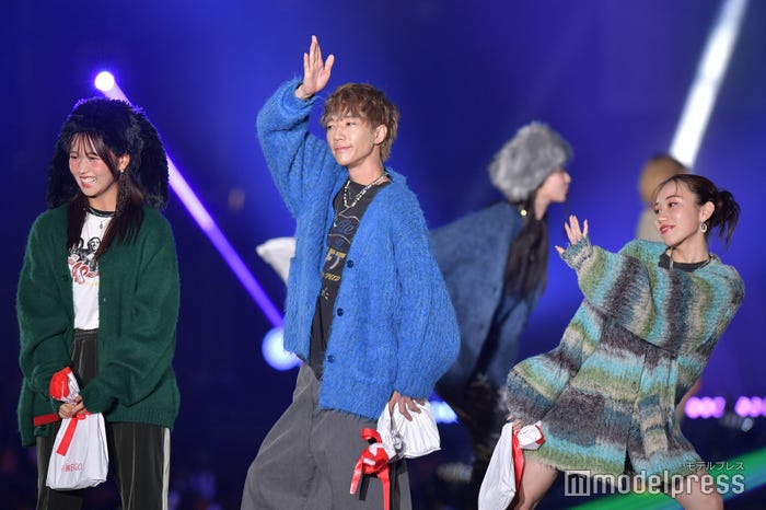 ばんばんざい(るな、ぎし、みゆ)(C)モデルプレス